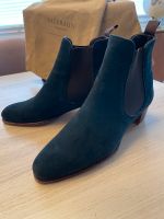 Meermin Chelsea Boots EU41 UK8 dunkelblau Leder Stiefelette Nordrhein-Westfalen - Bünde Vorschau