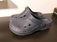 Gr. 30 Hausschuh Clogs wie Crocs Sandale Wasserschuh dunkelblau West - Zeilsheim Vorschau