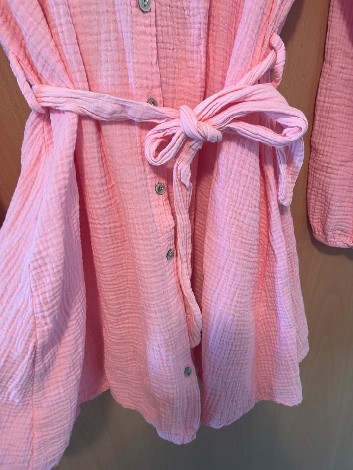 Boutique Kleid Bluse Musselin neu rosa Blogger Mega schön Sommer in Berlin