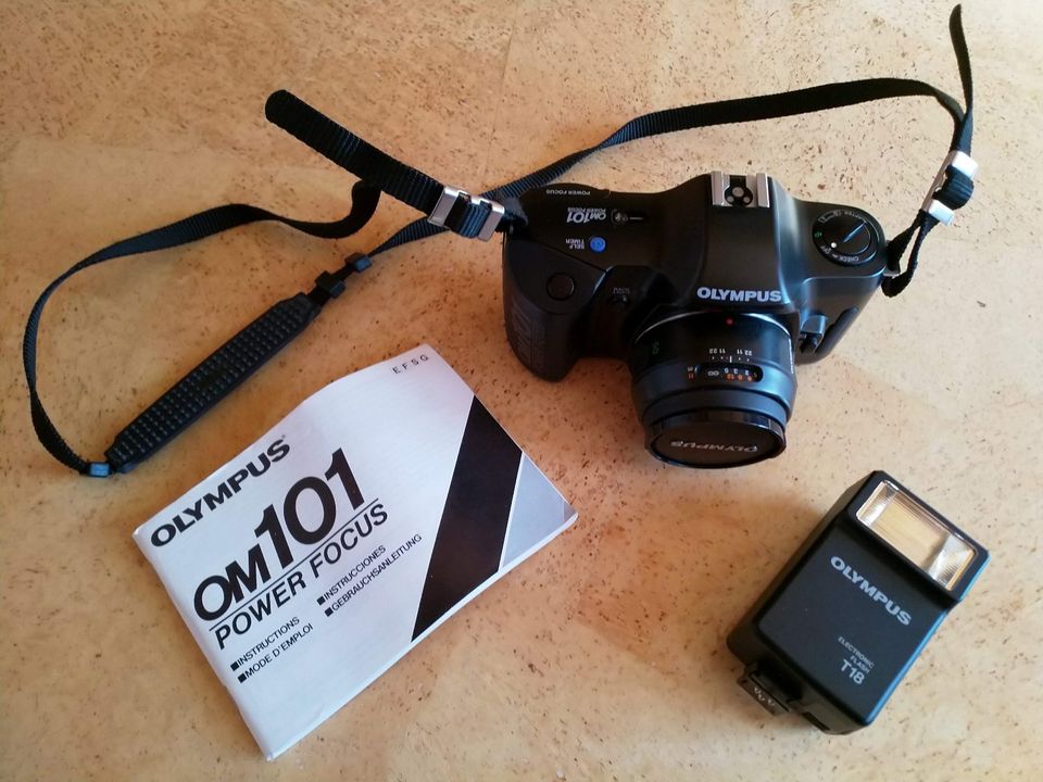 Kamera Fotoapparat Olympus OM 101 Power Focus in Mickhausen
