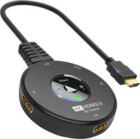 HDMI Switch 4K 60Hz, Ozvavzk HDMI 2.0 Umschalter 3 In 1 Out Düsseldorf - Bilk Vorschau