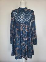 ★ Boho Hippie Kleid ★ mit Spitze ★ blaugrün Muster ★ Gr. M/38 Köln - Raderthal Vorschau