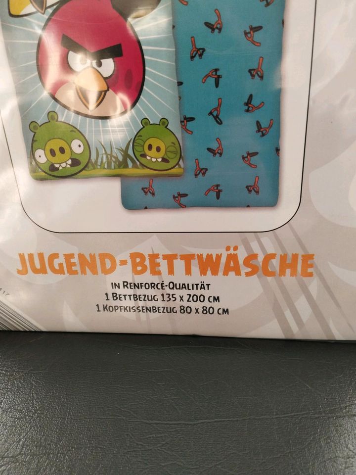 Bettwäsche Jugend Bettwäsche Angry Birds neu und Originalverpackt in Callenberg b Hohenstein-Ernstthal