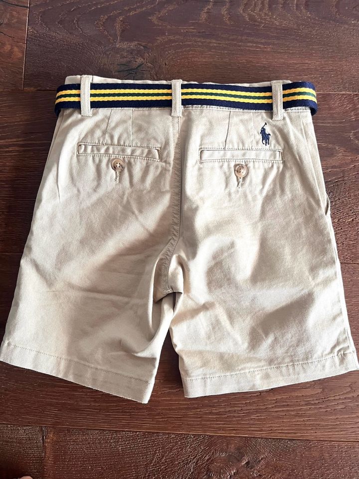 Polo Ralph Lauren Shorts bedford flat beige neu Gr. 5 110 116 in Mönchengladbach