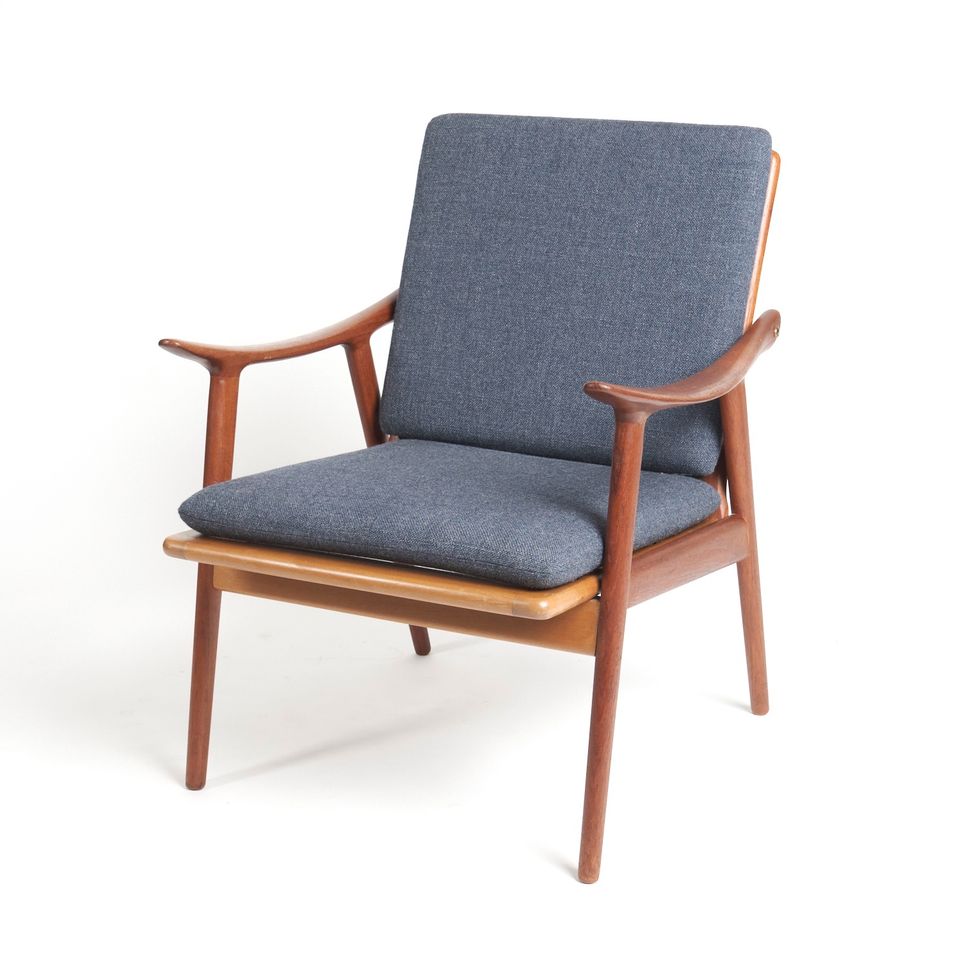 ✓ Wunschfarbe & Stoff | Ole Wanscher Senator Sessel easy Chair Teak Kai Kristiansen Grete jalk Poul jensen Teakholz Arne Hovmand Olsen Hans Wegner Fredrik Kayser mid Century Vintage in Berlin