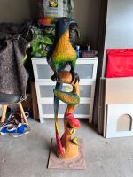 Deko Papagei aus Holz Handgefertigt Baden-Württemberg - Backnang Vorschau