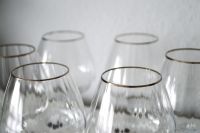 6 x BOHEMIA Crystal Gläser Cognac Gewelltes Gläser mit Silberrand Nürnberg (Mittelfr) - Südstadt Vorschau