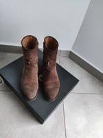handgefertigte ital. Wildlederstiefeletten Silvano Sassetti 36 Mecklenburg-Vorpommern - Feldberg Vorschau
