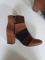 Stiefelette Stiefel Leder beige braun schwarz Größe 38 -NEU- Baden-Württemberg - Leonberg Vorschau