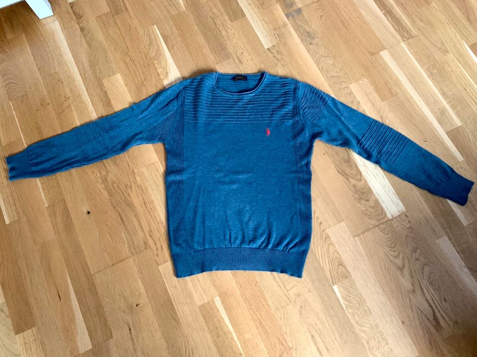 ❤️ Polo Ralph Lauren Pullover Pulli Gr. S blau 100% Baumwolle ❤️ in Herbolzheim