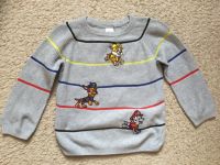 C&A Paw Patrol Strickpullover, grau, Streifen bunt Sachsen - Sehmatal-Cranzahl Vorschau