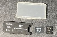 SanDisk Memory Stick Micro M2 4GB und 512MB Speicherkarte Niedersachsen - Osnabrück Vorschau