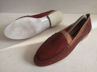 Damen Schuhe Loafers Slipper EVERYBODY Gr 38,5 weinrot Leder Duisburg - Friemersheim Vorschau