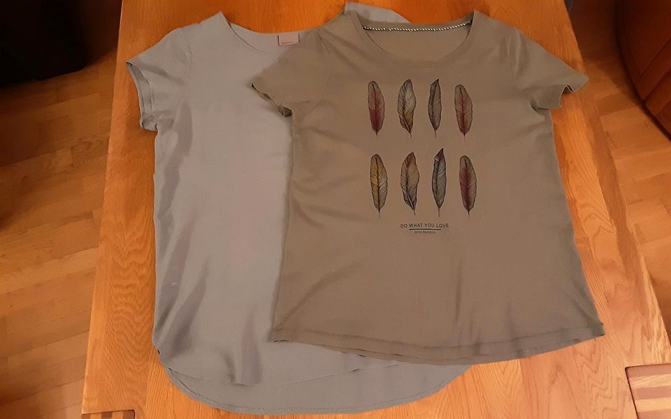 Tipptopp 2 T-Shirts Gr.40/42 M/L Shirt Vero Moda kurzarm in Wedel