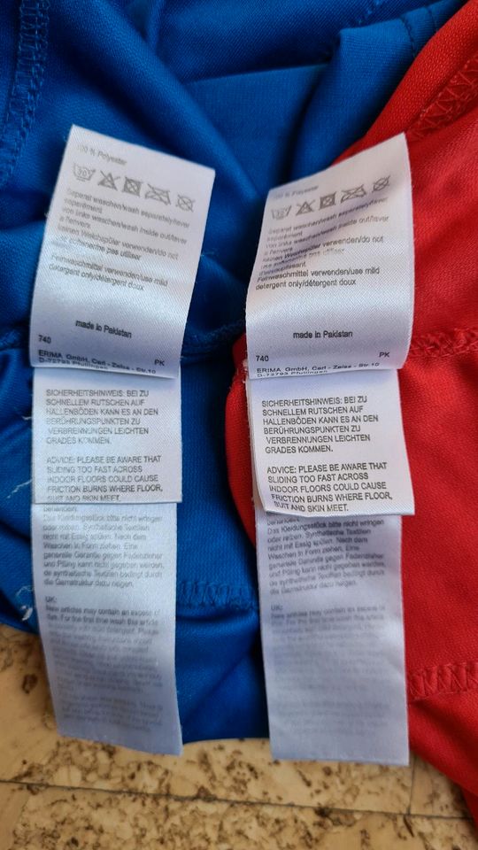 Erima Sport Shirts blau und rot Gr. 36 ab in Schüttorf