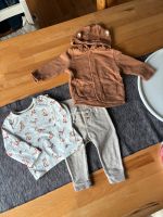 Set C&A Hose Jacke Strickjacke Langarmshirt 68 braun beige weiß Bayern - Lutzingen Vorschau