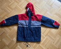 Kinder Regenjacke blau rot mit faltbarer Kapuze getr gr 134/140 Kr. München - Planegg Vorschau