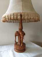 Alte Lampe, antike Stehlampe Elefant, Holz, Antiquität Baden-Württemberg - Engen Vorschau