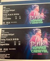 2 Pink-Tickets nebeneinander in Stuttgart 19.7.24 Baden-Württemberg - Esslingen Vorschau