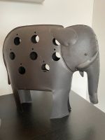 Deko Metall-Elefant mit Teelichthalterung innen Sachsen - Zwickau Vorschau