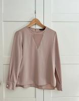 Zara Bluse | rosé | lace | Office Kr. München - Ismaning Vorschau