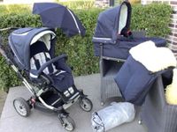 Kinderwagen Hartan Topline S mit Sportwagenaufsatz +Winterfußsack Nordrhein-Westfalen - Langerwehe Vorschau