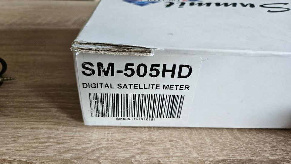 Summit Digital Satfinder SM 505HD Sat Messgerät mit OVP in Schwerte