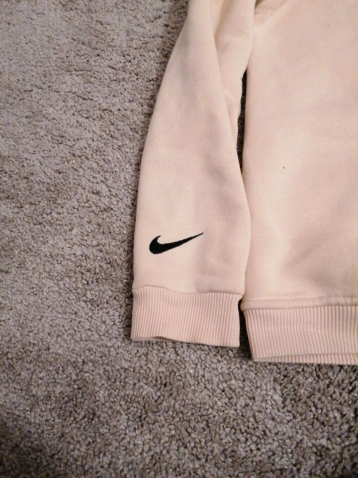 Nike Sweatshirt Hoodie Gr 158/164 beige in Mülheim-Kärlich