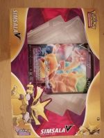 Pokemon Simsala V Blister Nur große Karte, kein Booster Hessen - Cölbe Vorschau