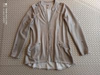 Jacke beige Tredy 40 Glitzer Steine Details Bayern - Allersberg Vorschau