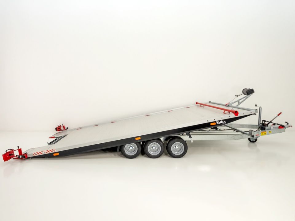 Vezeko Autotrailer Race Master Alu 209x550cm Tridem 3,5t|E-Winde in Winsen (Luhe)