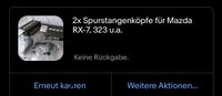 Mazda RX-7  Spurstangenköpfe Bayern - Waal Vorschau