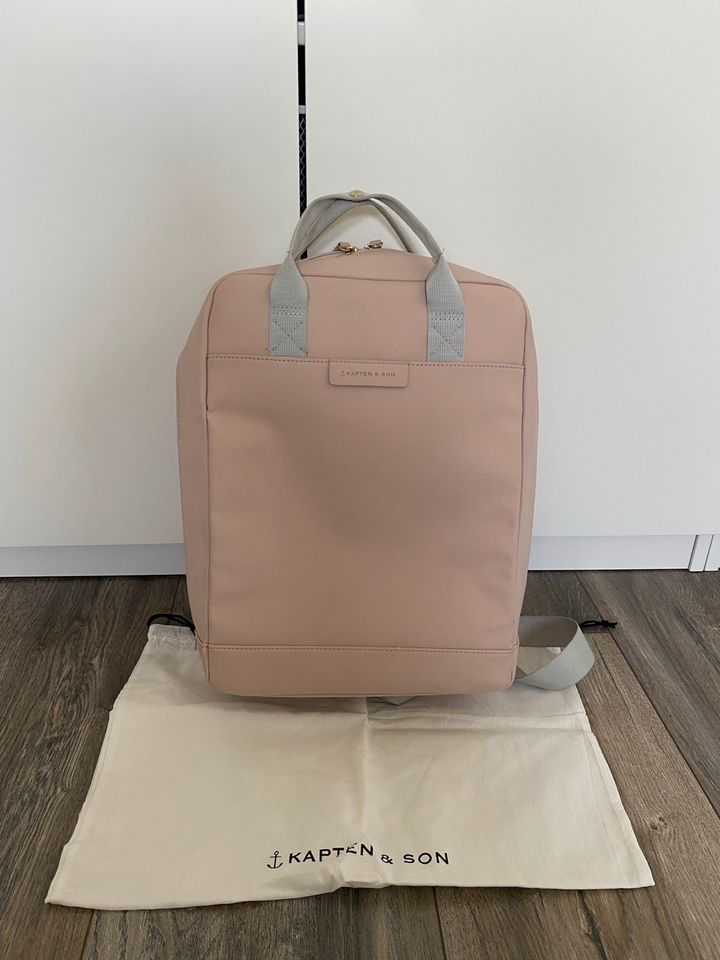 Kapten & Son Rucksack Bergen rosa/grau in Stuhr