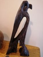 Antike Art Deco Greifvogel Holz Skulptur Schnitzerei Figur Nordrhein-Westfalen - Hiddenhausen Vorschau