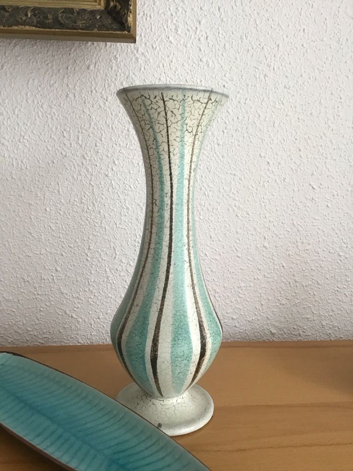 Vintage Keramik Vase, 70 er Jahre in Wallenhorst