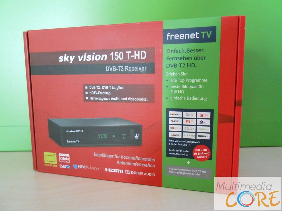 Sky Vision 150 T-HD Receiver (neu) & HDMI-Kabel gratis dazu (TV) in Frankfurt am Main