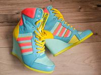 NEU  ❤️ RARITÄT ❤️ Jeremy Scott Adidas Sneaker High Heels 39 Thüringen - Artern/Unstrut Vorschau