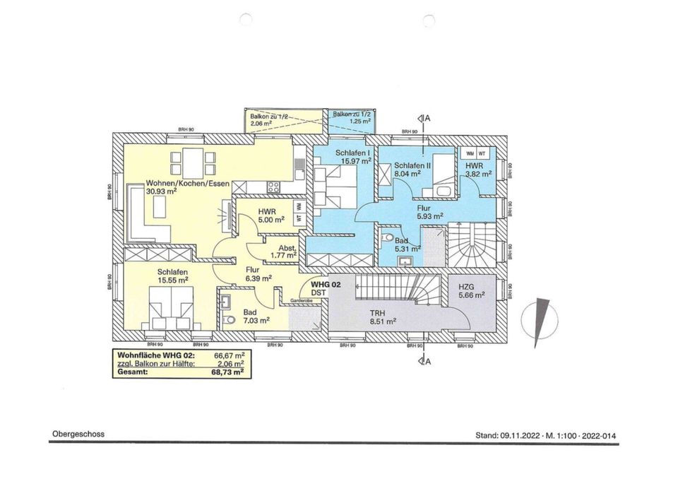 Klasse 3-Zi-Neubau-Maisonette-ETW (Nr. 1) im Zentrum von Lemförde gelegen. in Lemförde