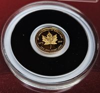 Gabun 0,5 gr Goldmünze 40 Jahre Maple Leaf 2019 Hessen - Bruchköbel Vorschau