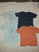 4x Dinosaurier Dino T-Shirt Gr. 110 / 116 Niedersachsen - Schwülper Vorschau