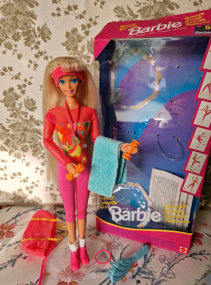 Barbie Gymnast Gymnastik Turn Barbie Sport Aerobic inkl. OVP in Potsdam