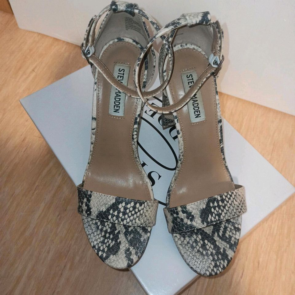 ❤️Steve Madden -High Heel Sandalette snake Gr.39❤️ in Linden