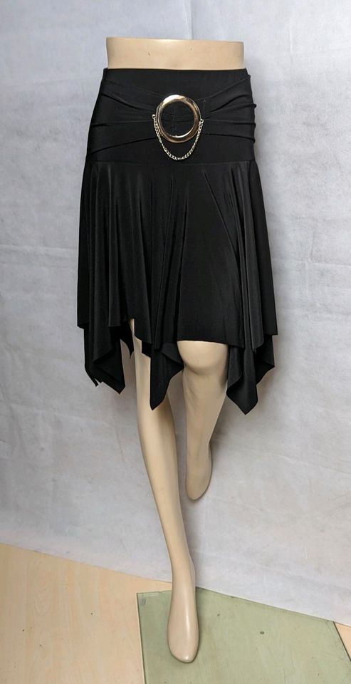 Zara - Zipfelrock asymmetrisch Schwarz M-LCasual Style in Michelau i. OFr.