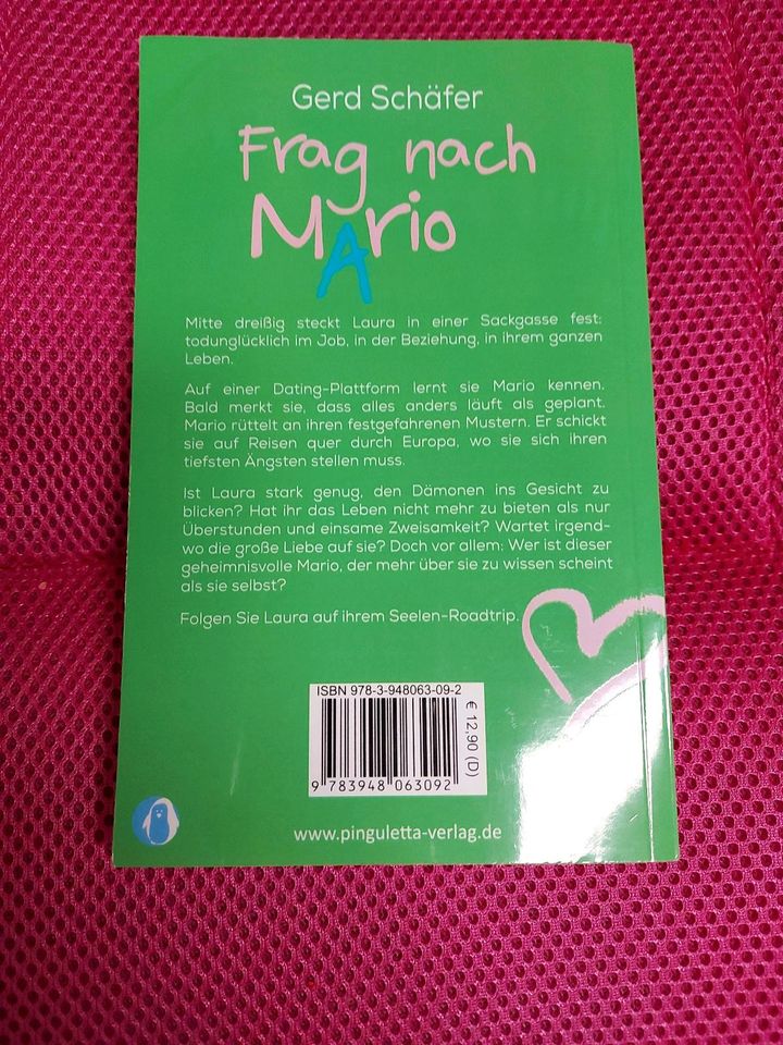 Buch "Frag nach Mario" Gerd Schäfer in Adenau