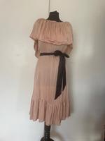 Mango Satin Kleid S Rosa Gürtel schwarz Niedersachsen - Braunschweig Vorschau