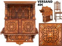 Gründerzeit Wandschrank Hängeschrank um 1880 Historismus Schrank Sachsen-Anhalt - Gommern Vorschau