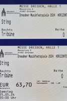 Biete 2x Tickets Sting Dresden 25.05.24 Sitzplätze Tribüne Karten Dresden - Innere Altstadt Vorschau