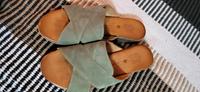 Boxx Schuhe Pantolette Gr. 37 grün Leder Bayern - Dietmannsried Vorschau