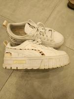 Puma Maze Sneaker Turnschuhe weiß leo gr. 38 Nordrhein-Westfalen - Castrop-Rauxel Vorschau