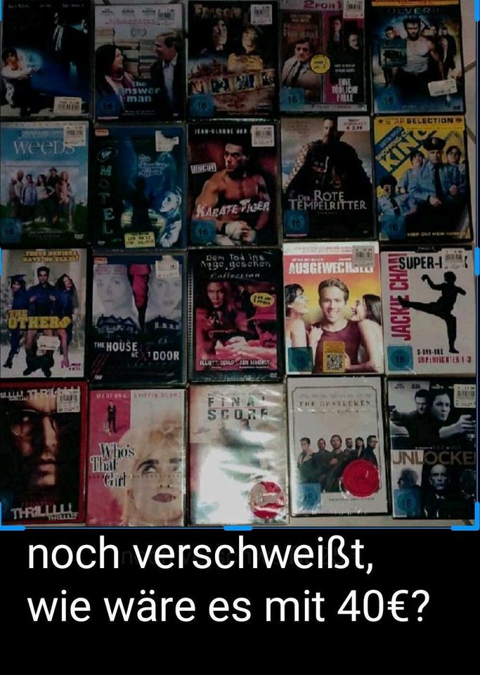 DvDs Konvolut Auflösung einer riesen Sammlung in Rehburg-Loccum